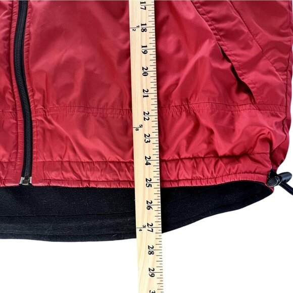 Vintage Polo Sport Ralph Lauren Mens XL Vest Red Polartec Thermal Pro Fleece - Picture 9 of 10